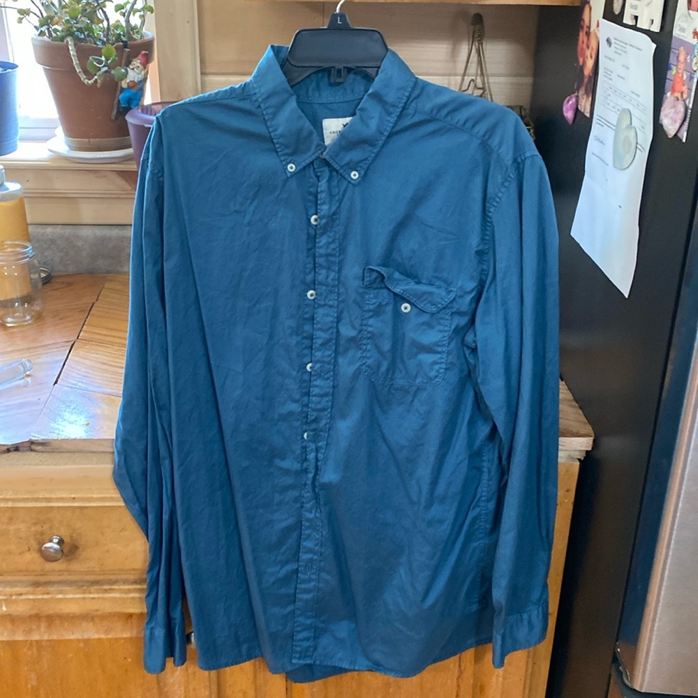 American eagle XL button down